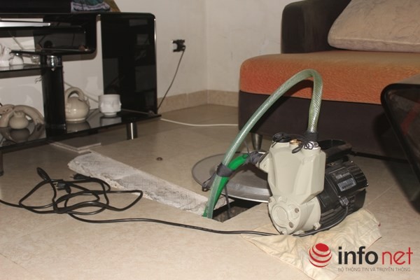 Hàng trăm hộ dân thủ đô "trực chiến" thâu đêm chờ bơm nước ảnh 3