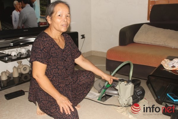 Hàng trăm hộ dân thủ đô "trực chiến" thâu đêm chờ bơm nước ảnh 4