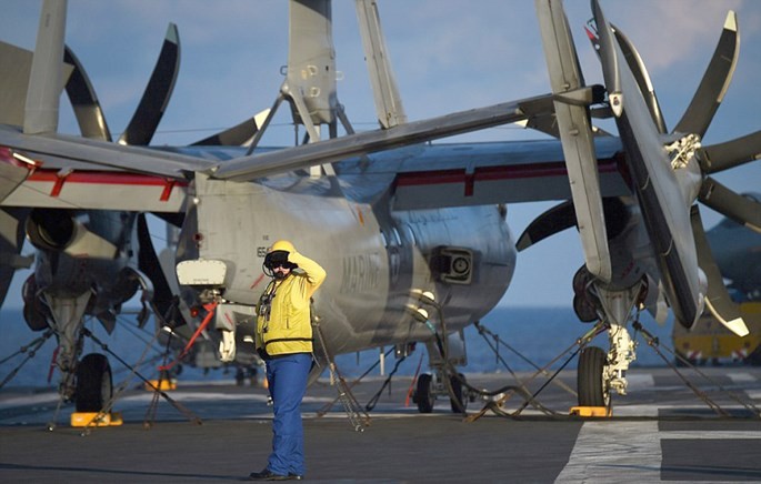 Trên tàu sân bay Pháp tham gia tấn công quân IS ở Trung Đông ảnh 2