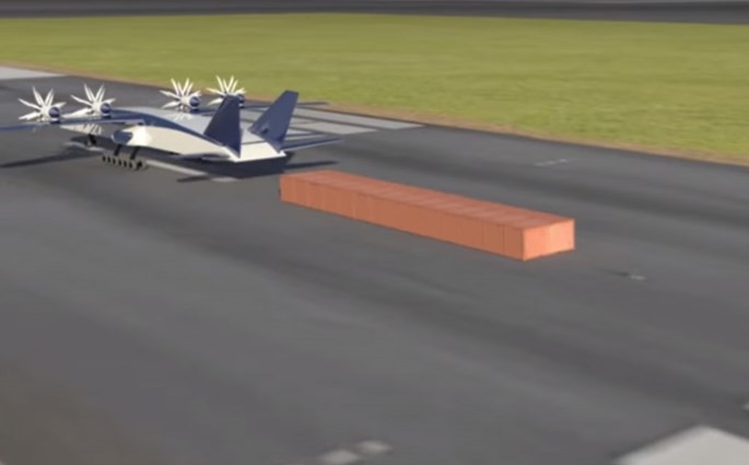 Boeing sáng chế tàu bay chở container ảnh 1 Boeing sáng chế tàu bay chở container ảnh 1