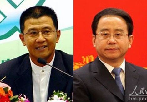Lệnh Hoàn Thành (trái) và anh trai Lệnh Kế Hoạch.