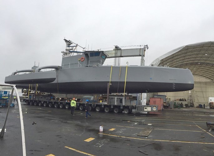 Mỹ công khai hình ảnh tàu robot săn tàu ngầm ảnh 1