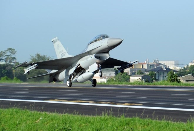 Chiến đấu cơ F-16 của Mỹ. (Ảnh: AFP)