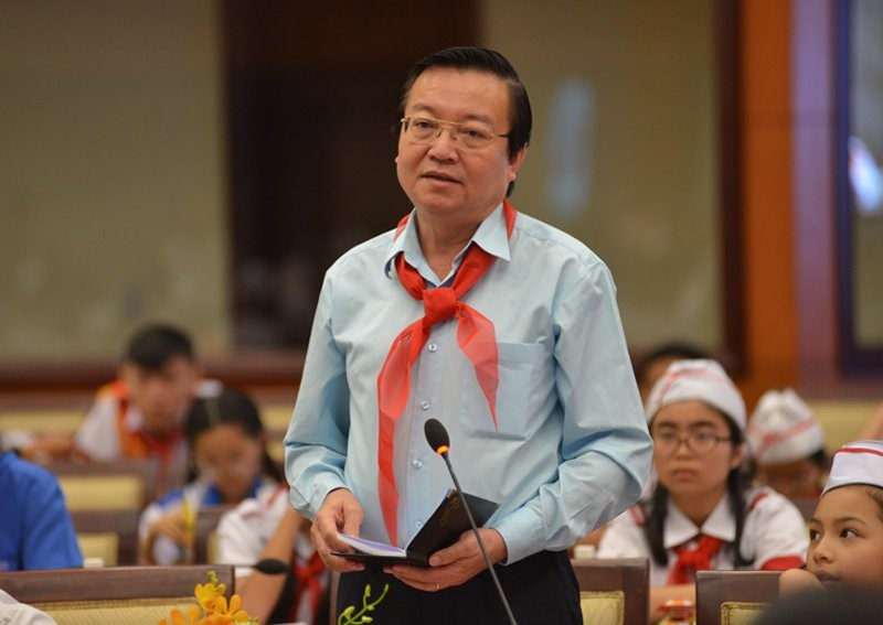 Bí thư Thăng: Các cháu vỗ tay ngoại giao với thầy thôi... ảnh 3