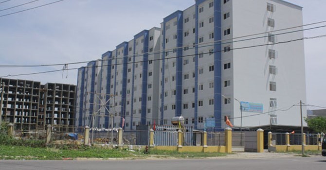 Khu chung cư Blue House.