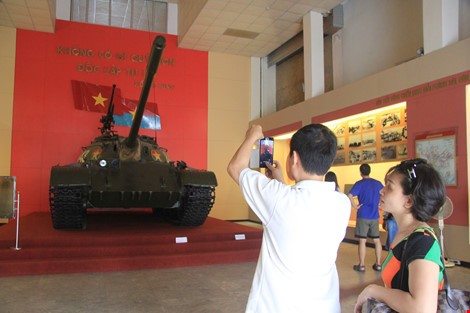 Hai chiếc xe tăng đầu tiên tiến vào Dinh Độc Lập giờ ra sao? ảnh 14 Hai chiếc xe tăng đầu tiên tiến vào Dinh Độc Lập giờ ra sao? ảnh 14