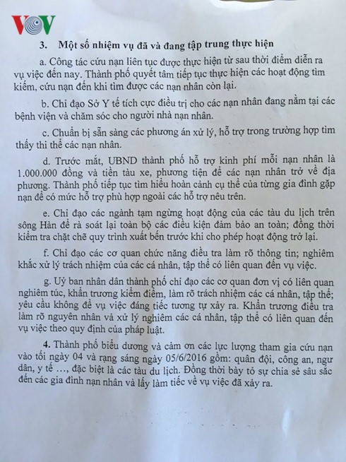 trực tiếp: đà nẵng họp báo về vụ chìm tàu du lịch trên sông hàn hình 1 truc tiep: da nang hop bao ve vu chim tau du lich tren song han hinh 1