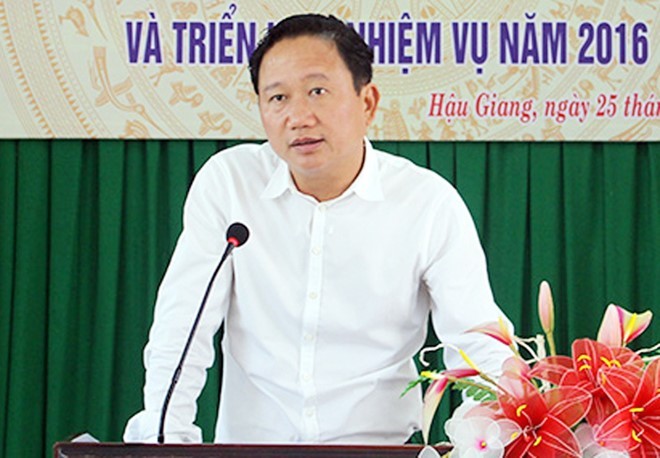 Ông Trịnh Xuân Thanh. Ảnh: Báo Hậu Giang.