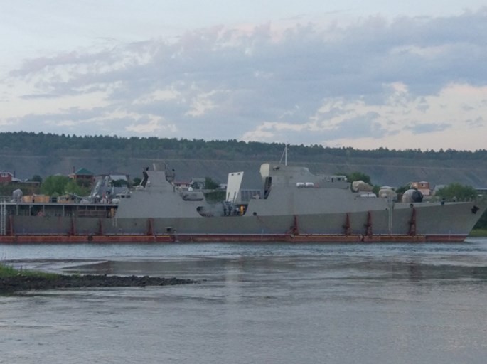 Chiến hạm Gepard Việt Nam trên sông Volga ra Biển Đen ảnh 4