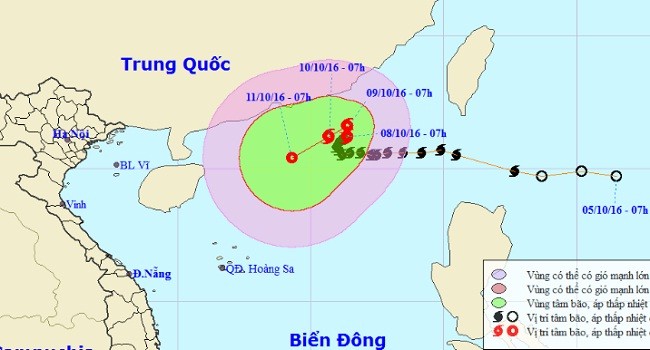 Thông báo cho gần 300.000 người tránh bão số 6 ảnh 1 Thông báo cho gần 300.000 người tránh bão số 6 ảnh 1