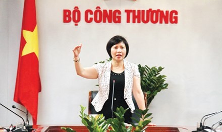 Thứ trưởng Bộ Công Thương Hồ Thị Kim Thoa. Ảnh: Tiền Phong