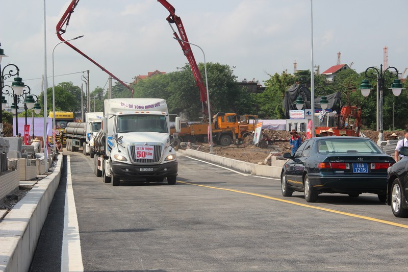 Hải Phòng: Một doanh nghiệp lập kỷ lục xây cầu bê tông vĩnh cửu trong 50 ngày ảnh 3