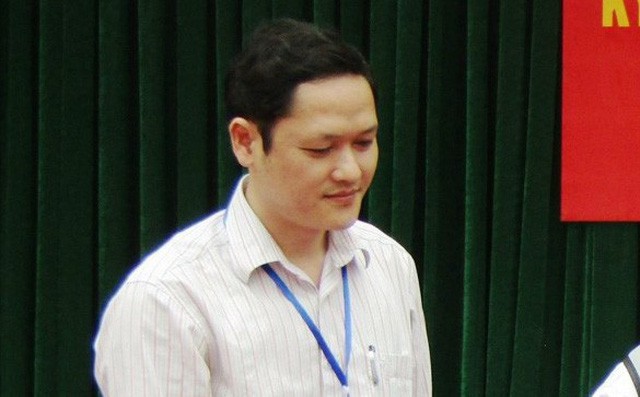 Ông Vũ Trọng Lương - nghi can trong vụ việc. Ảnh: Sở Giáo dục Hà Giang. Ông Vũ Trọng Lương - nghi can trong vụ việc. Ảnh: Sở Giáo dục Hà Giang.
