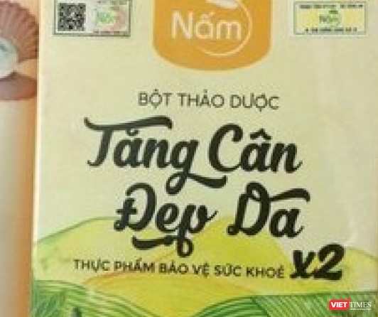 Cục An toàn thực phẩm phát đi cảnh báo về Thực phẩm bảo vệ sức khỏe: Bột thảo dược tăng cân đẹp da x2