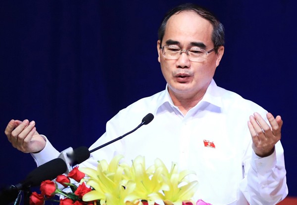 Bí thư Nguyễn Thiện Nhân. Nguồn: NLD