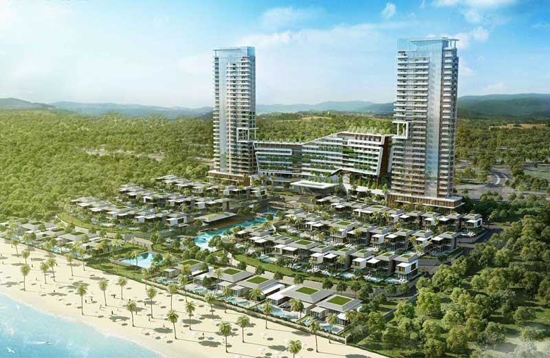 Phối cảnh dự án Le Meridien Resort & Spa Quảng Nam (Nguồn: Internet) Phối cảnh dự án Le Meridien Resort & Spa Quảng Nam (Nguồn: Internet)