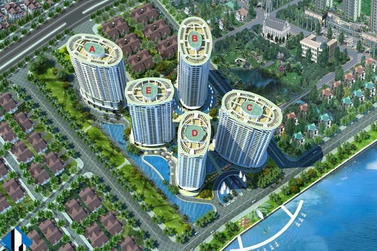Phối cảnh dự án Sông Đà Riverside của Quốc Cường Gia Lai
