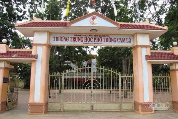 Trường học nơi cô giáo Y mắng chửi học sinh - Ảnh vietnamnet.vn