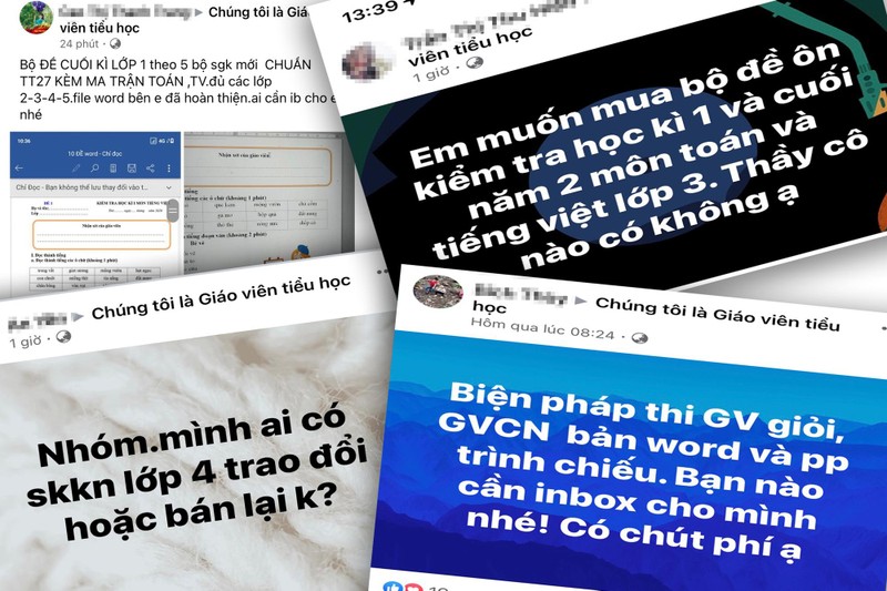 Mua bán sáng kiến kinh nghiệm và nhiều thứ khác trong giáo dục - ảnh Google