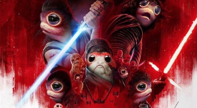 Hình ảnh meme về các chú Porg đang tràn ngập trên mạng xã hội những ngày gần đây. Nguồn: Comic Book