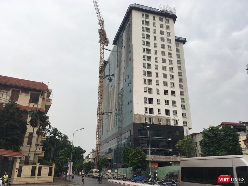 Sở Xây dựng Hà Nội sẽ "xem xét, đề xuất " về phương án để lại, hay phá hẳn tòa nhà 8B Lê Trực