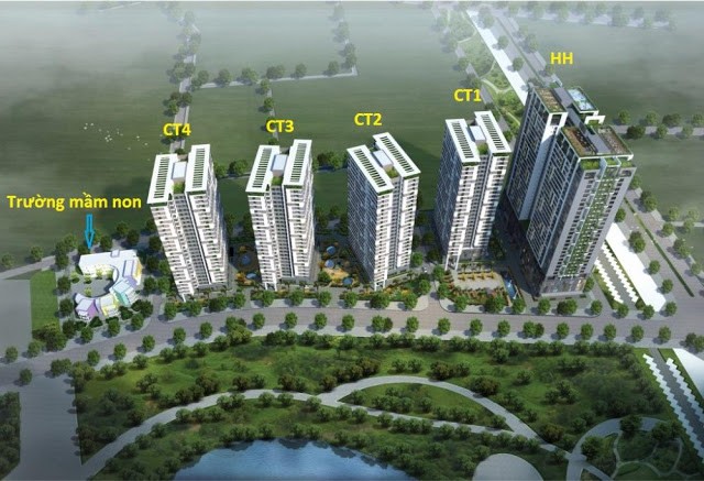 Khu đô thị này sẽ được xây dựng là một tổ hợp dự án chung cư cùng với nhà liền kề, biệt thự song lập.