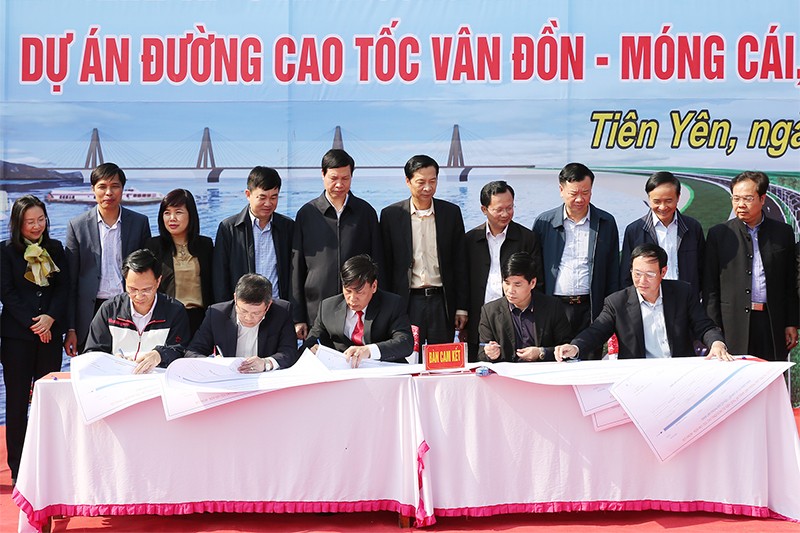 “Soi” tiến độ dự án BOT cao tốc Vân Đồn - Móng Cái
