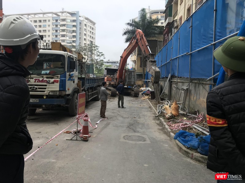 Công trình Trường Tiểu học đang thi công bước đầu. Công trình Trường Tiểu học đang bước đầu thi công