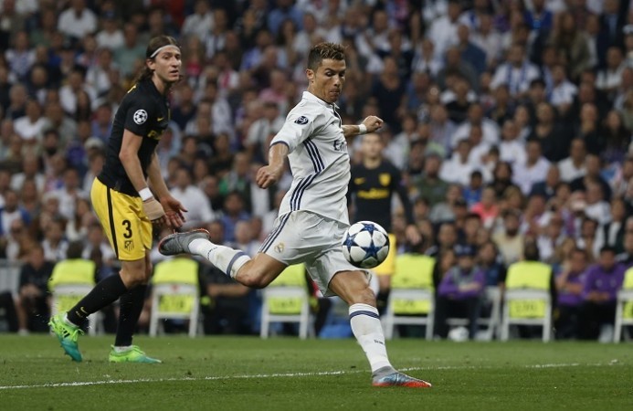 Hễ cứ gặp Atlentico Madrid là Ronaldo lại nổ súng (Ảnh: IBTimes India) Hễ cứ gặp Atlentico Madrid là Ronaldo lại nổ súng (Ảnh: IBTimes India)