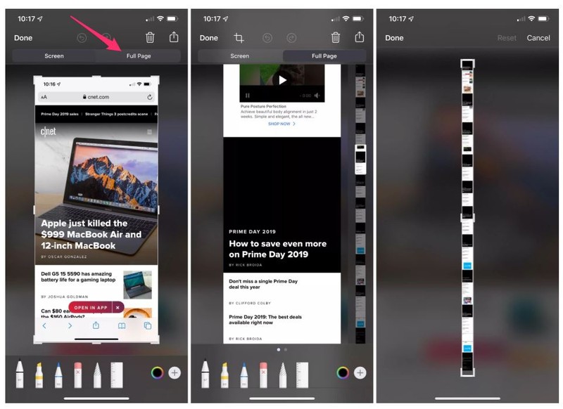 Giờ đây bạn không còn phải vất vả khi chụp màn hình một trang web nữa (Ảnh: cnet.com) Giờ đây bạn không còn phải vất vả khi chụp màn hình một trang web nữa (Ảnh: cnet.com)