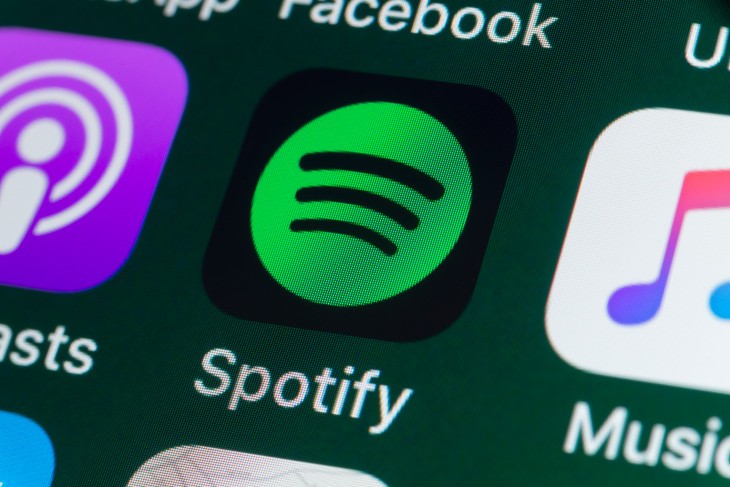 Spotify là một trong những ứng dụng nghe nhạc trực tuyến nổi tiếng nhất hiện nay (Ảnh: Tech Crunch) Spotify là một trong những ứng dụng nghe nhạc trực tuyến nổi tiếng nhất hiện nay (Ảnh: Tech Crunch)