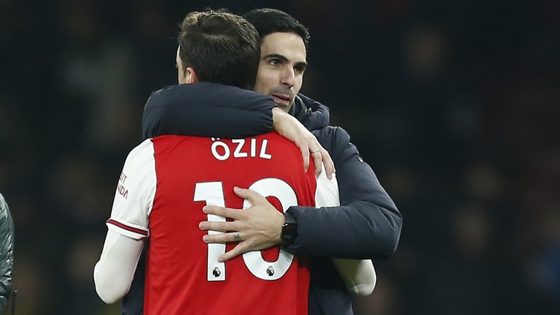 Ozil cũng đang thi đấu rất tốt dưới triều đại của HLV Mikel Arteta (Ảnh: goal.com)