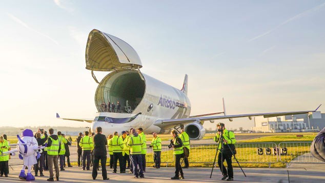 Thiết kế độc đáo giúp Airbus Beluga XL dễ dàng vận chuyển hàng hóa (Ảnh: CNN) Thiết kế độc đáo giúp Airbus Beluga XL dễ dàng vận chuyển hàng hóa (Ảnh: CNN)