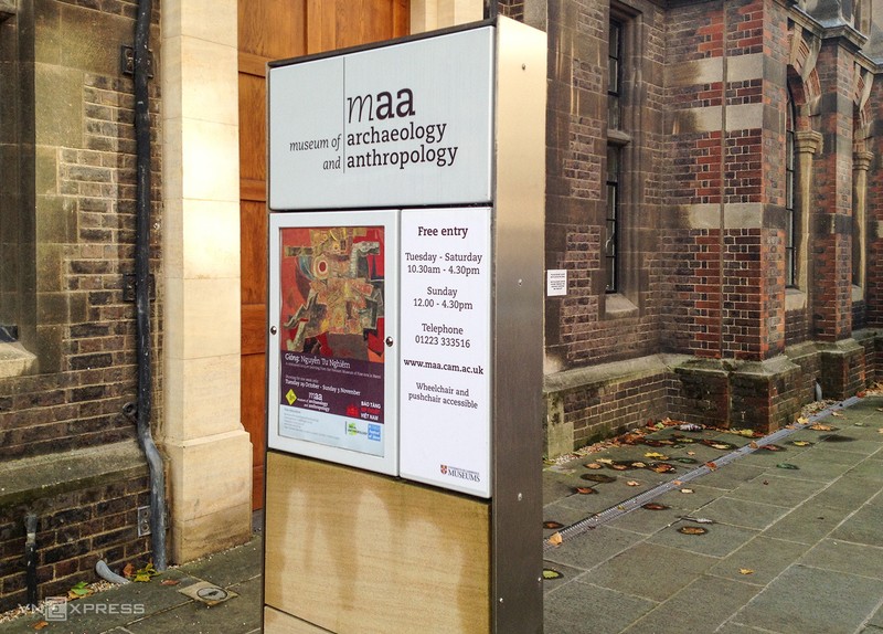 Poster của sự kiện trên đường phố ở Anh. Ảnh tư liệu: VNFAM.