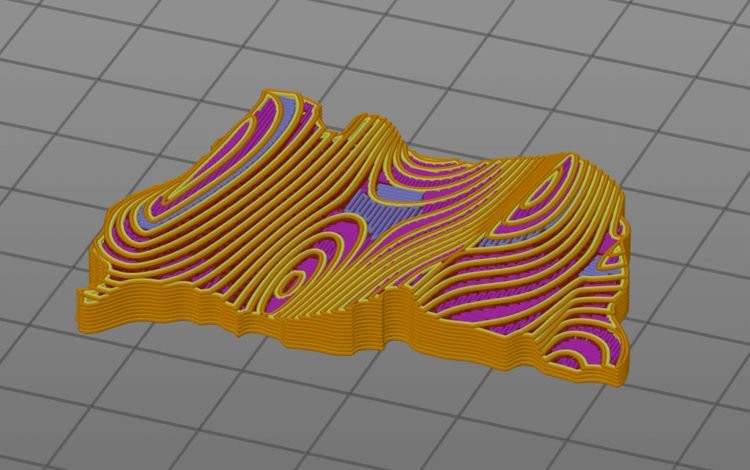 Cấu tạo của miếng thịt bò bít tết in 3D (Ảnh: NovaMeat) Cấu tạo của miếng thịt bò bít tết in 3D (Ảnh: NovaMeat)