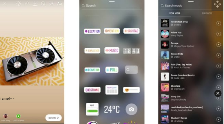 Thêm nhạc sẽ khiến cho story của bạn trở nên sống động hơn (Ảnh: Techradar) Thêm nhạc sẽ khiến cho story của bạn trở nên sống động hơn (Ảnh: Techradar)