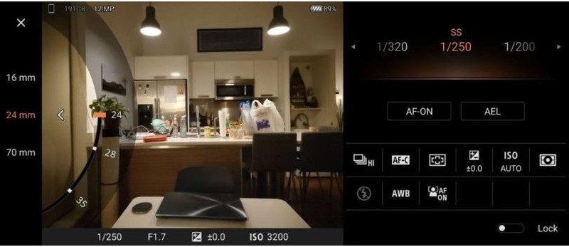 Tùy chỉnh camera chuyên nghiệp (Ảnh: Android Authority) Tùy chỉnh camera chuyên nghiệp (Ảnh: Android Authority)