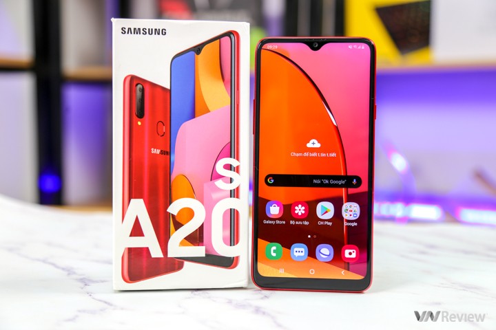 Samsung Galaxy A20s (Ảnh: Vnreview) Samsung Galaxy A20s (Ảnh: Vnreview)