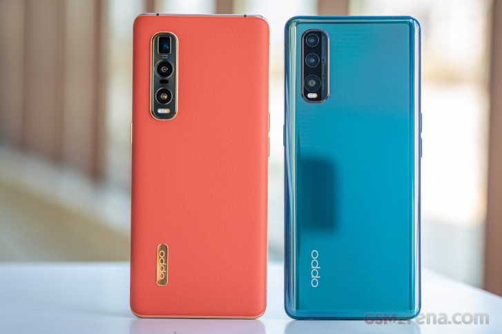 Mặt lưng của OPPO Find X2 rất dễ bám dấu vân tay (Ảnh: GSMarena)