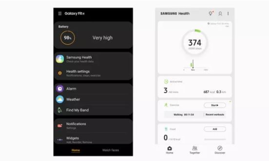 Ứng dụng Samsung Wearable (Ảnh: Tech Radar)