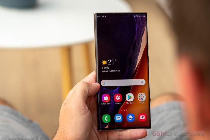 Chất lượng hiển thị màn hình của Note 20 Ultra rất tốt (Ảnh: GSM Arena) Chất lượng hiển thị màn hình của Note 20 Ultra rất tốt (Ảnh: GSM Arena)