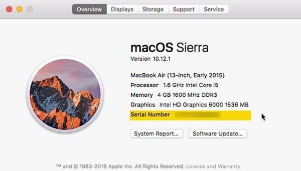 Sao chép rồi dán mã seri nhận được vào ô trống ở trang Check Your Service and Support Coverage của Apple Sao chép rồi dán mã seri nhận được vào ô trống ở trang Check Your Service and Support Coverage của Apple