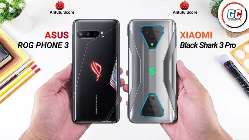 ROG Phone 3 vs Black Shark 3 Pro (Ảnh: Gadgets)