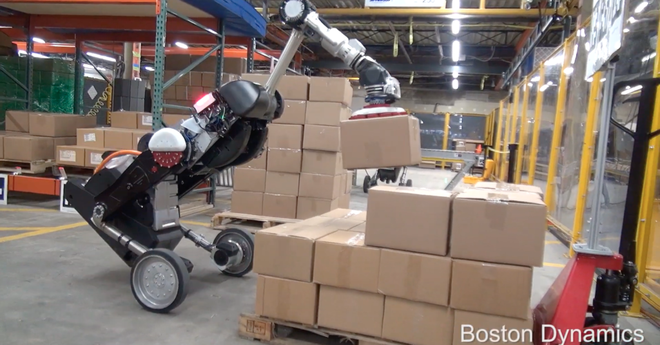 Robot vận chuyển hàng hóa cả Boston Dynamics (Ảnh: The Next Web)
