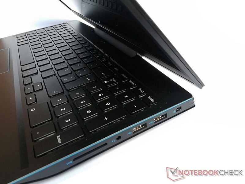 Dell G3 3500 được trang bị đầy đủ các cổng kết nối (Ảnh: Notebook Check) Dell G3 3500 được trang bị đầy đủ các cổng kết nối (Ảnh: Notebook Check)