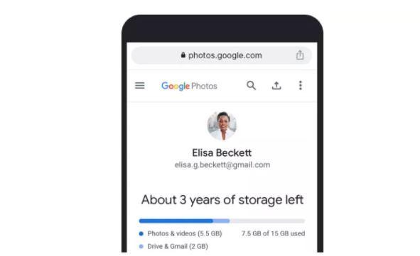 Hướng dẫn kiểm tra dung lượng bộ nhớ Google Photos (Ảnh: Tech Radar)