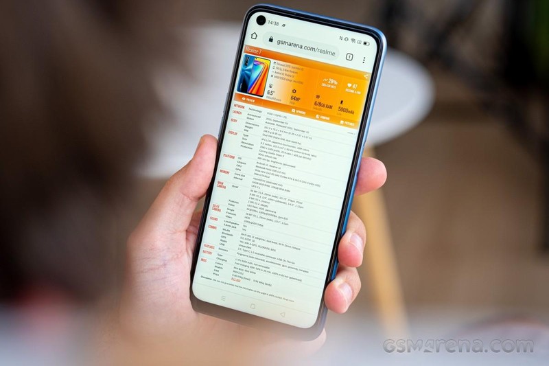 Độ sáng màn hình không cao (Ảnh: GSM Arena)