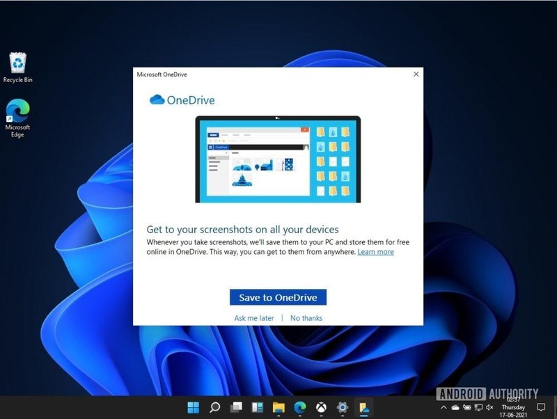 Ứng dụng OneDrive sẽ có một vài thay đổi trên Windows 11 (Ảnh: Android Authority) Ứng dụng OneDrive sẽ có một vài thay đổi trên Windows 11 (Ảnh: Android Authority)