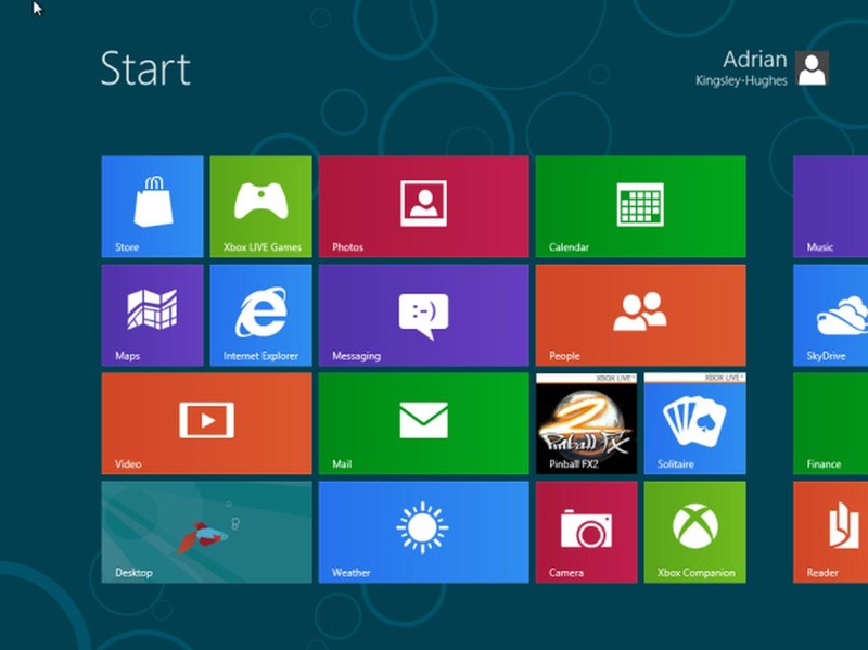 Windows 8 (Ảnh: ZDnet) Windows 8 (Ảnh: ZDnet)