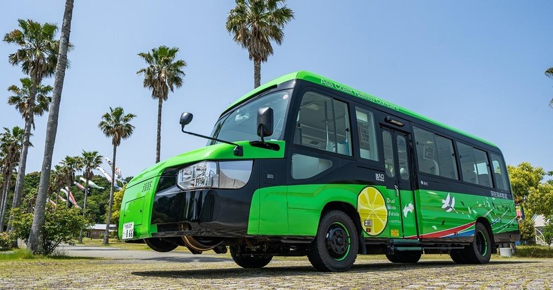 Những chiếc xe hai trong một mang trên mình &quot;bộ cánh&quot; sặc sỡ (Ảnh: OC)